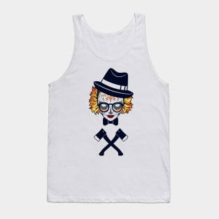 Sugar skull and Hatchets Tank Top